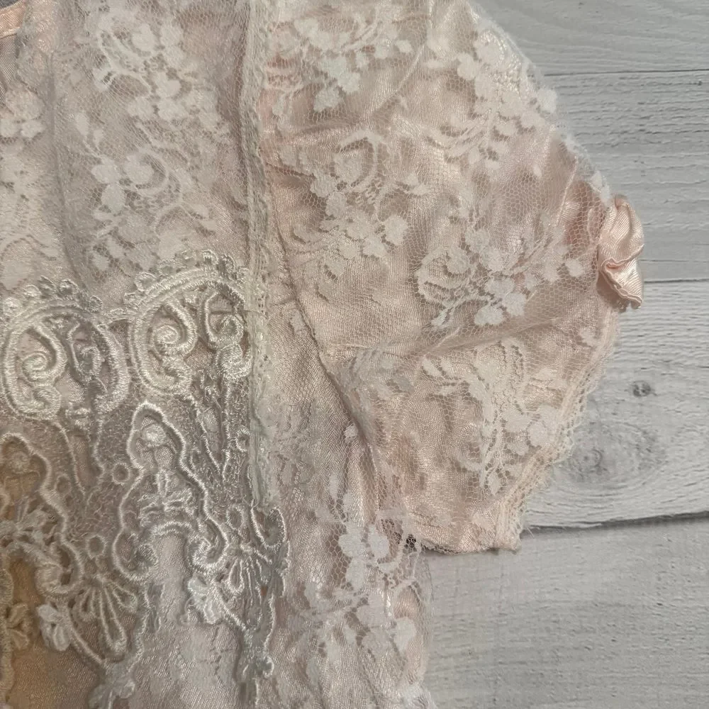 Jessica McClintok girls lace dress size‎ 6x